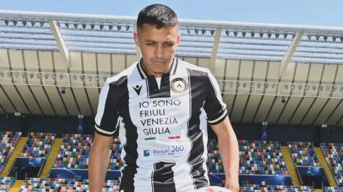 DT de Udinese lamenta la baja de Alexis.
