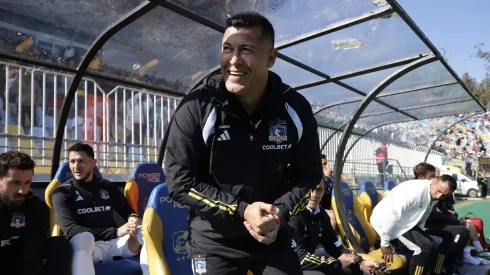 Jorge Almirón es puro optimismo en Colo Colo
