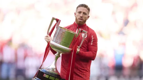 Muniain ganó la Copa del Rey en Athletic de Bilbao la última temporada
