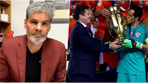 Guarello se ríe de Conmebol por querer castigar a Claudio Bravo.
