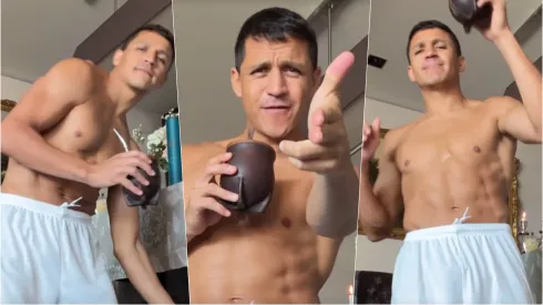 Alexis Sánchez no se hace problemas por su presente.
