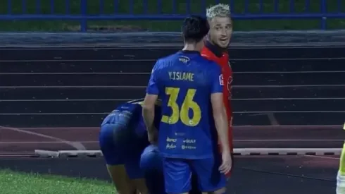 Yashir Islame Pinto, ex delantero de Colo Colo, fue víctima de racismo en Tailandia.
