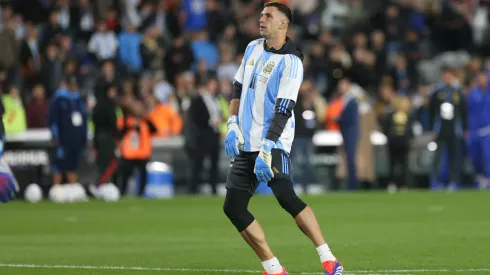Dibu Martínez se pegó el show tras el triunfo a Chile por Eliminatorias.
