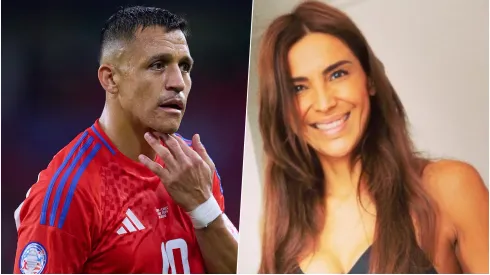 Carla Ballero echa al agua a Alexis Sánchez.
