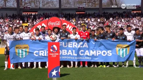 Colo Colo y Magallanes homenajearon a Cristóbal Campos
