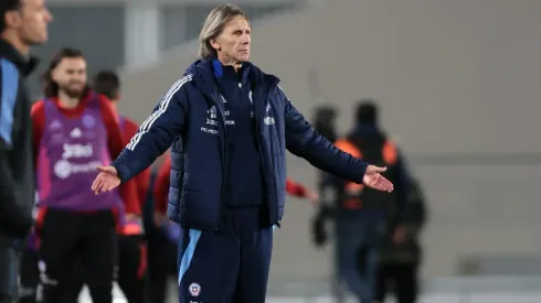 Ricardo Gareca en su debut en las Eliminatorias con Chile.
