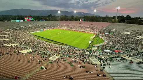 Apenas 25 mil hinchas fueron a ver a México en Los Ángeles.
