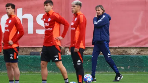 Ricardo Gareca busca su primer triunfo oficial con la Roja.
