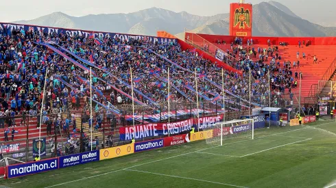 El lienzo para Cristóbal Campos en Santa Laura.
