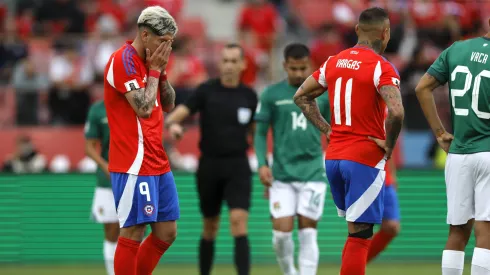 La Roja se aleja de la Copa del Mundo.
