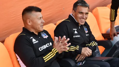 Jorge Almirón se frota las manos en Colo Colo.
