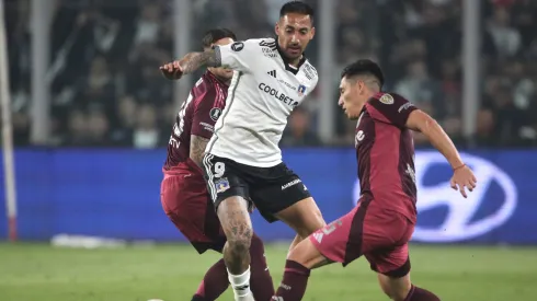 Javier Correa se mostró fastidiado por su presente en Colo Colo.
