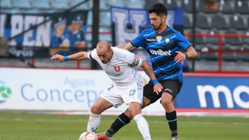 Universidad de Chile vs Huchipato.

