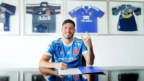 Tamayo llega con 19 años a Universidad de Chile.
