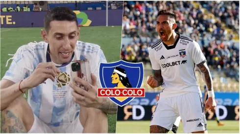Correa parafraseó a Di María para destaparse en Colo Colo
