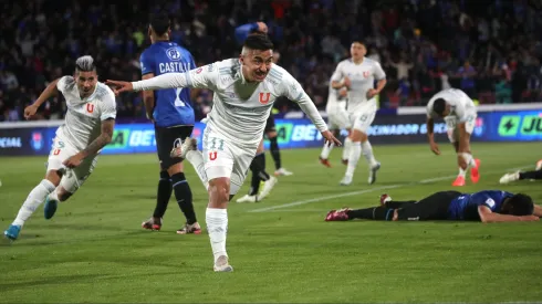 Nicolás Guerra marcó el gol del triunfo ante Huachipato.
