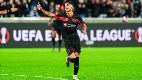 Darío Osorio tuvo su bautismo de gol en el empate de Midtjylland en Europa League.
