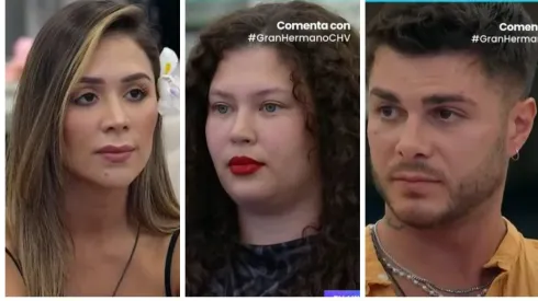 La brasileña emplazó a su ex amiga y al italiano en el reality. 
