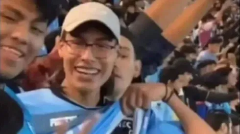 El hincha de Iquique que se hizo famoso con su doble militancia.
