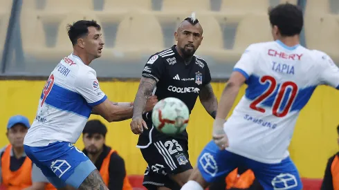 Vidal recalcó que quiere volver al gol ante la Uc
