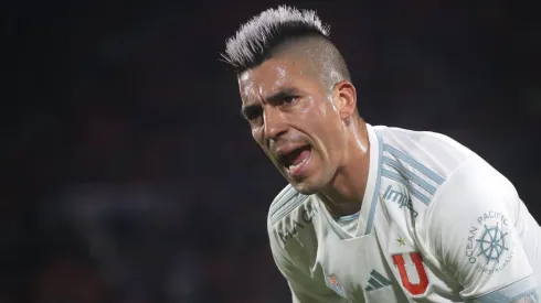 Leandro Fernández fue expulsado en la U ante Iquique.
