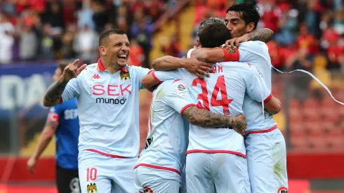 Vecchio aportó con uno de los goles de Unión Española sobre Huachipato.

