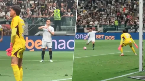 Aravena sumó su segundo gol en Brasil
