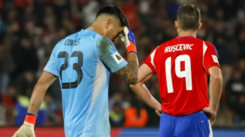 La rabia de Cortés por la derrota de Chile ante Brasil.
