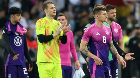 Manuel Neuer y Toni Kroos, dos figuras que extraña Alemania.
