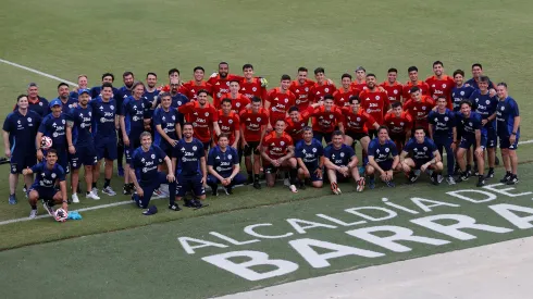 La Roja tuvo su último entrenamiento de la ilusión en Colombia.
