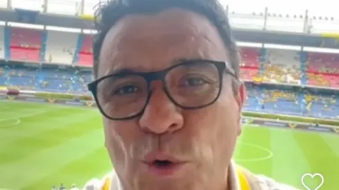 Claudio Palma transmitirá el partido de la Roja por Chilevisión.
