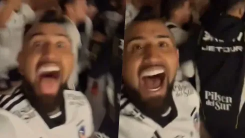 El King festejó con todo la victoria del Cacique.
