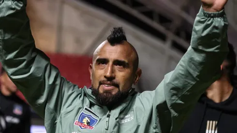 Arturo Vidal fue captado en una imagen donde muestra mucha emoción
