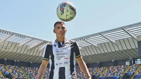 Alexis Sánchez espera debutar pronto en Udinese. 
