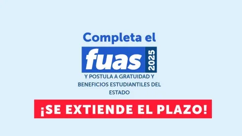 Mineduc extendió el plazo para postular al FUAS 2025.
