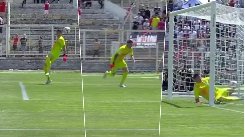 Brayan Cortés fue el autor de un autogol en el duelo ante Palestino.
