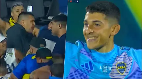 Riquelme se metió entre los hinchas y Brey brilló en penales
