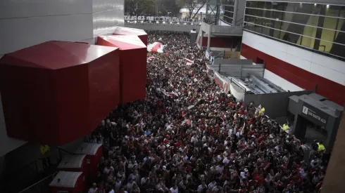 Más de 25 mil personas llegaron al banderazo de River Plate.
