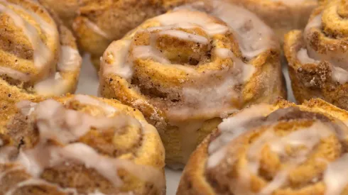 Cinamon Rolls, rollos de canela.
