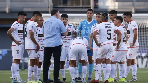 El plantel de Deportes Copiapó.
