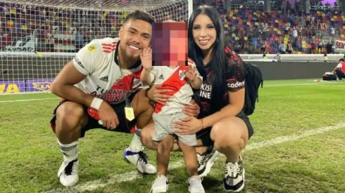 La señora de Paulo Díaz celebró el gol del chileno
