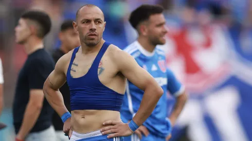Marcelo Díaz le cargó las críticas al árbitro.
