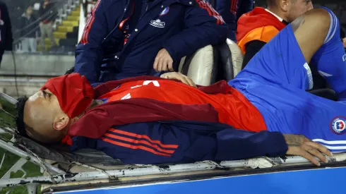 Arturo Vidal y su último partido con la Roja.
