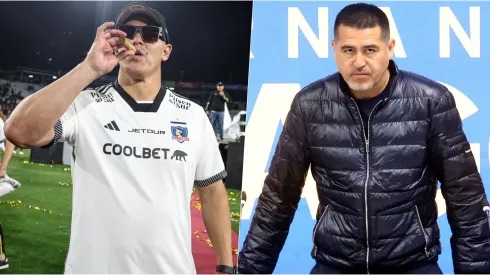 Riquelme no está feliz, Colo Colo de Almirón lo supera.
