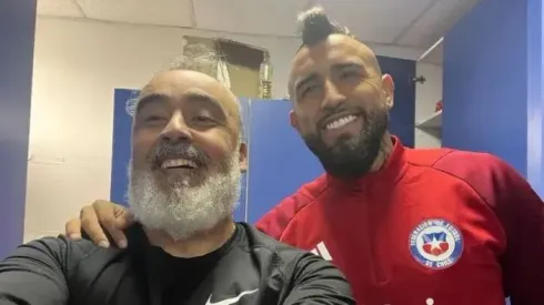 Juan Ramírez trabaja con Arturo Vidal desde las inferiores en Colo Colo
