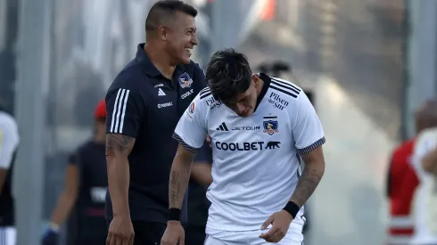 Jorge Almirón cree que Palacios no se va.
