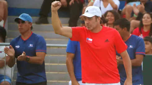 Nicolás Massú ya vive la serie de Copa Chile entre Chile y Bélgica.
