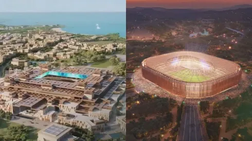 Los estadios de ciencia ficción que construirá Arabia para el Mundial 2034 
