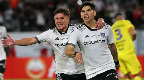 Leo Gil y Carlos Palacios, parte de quienes se van de Colo Colo para 2025.
