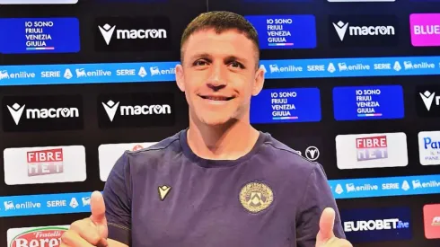 Alexis tiene todo listo para por fin debutar en Udinese.
